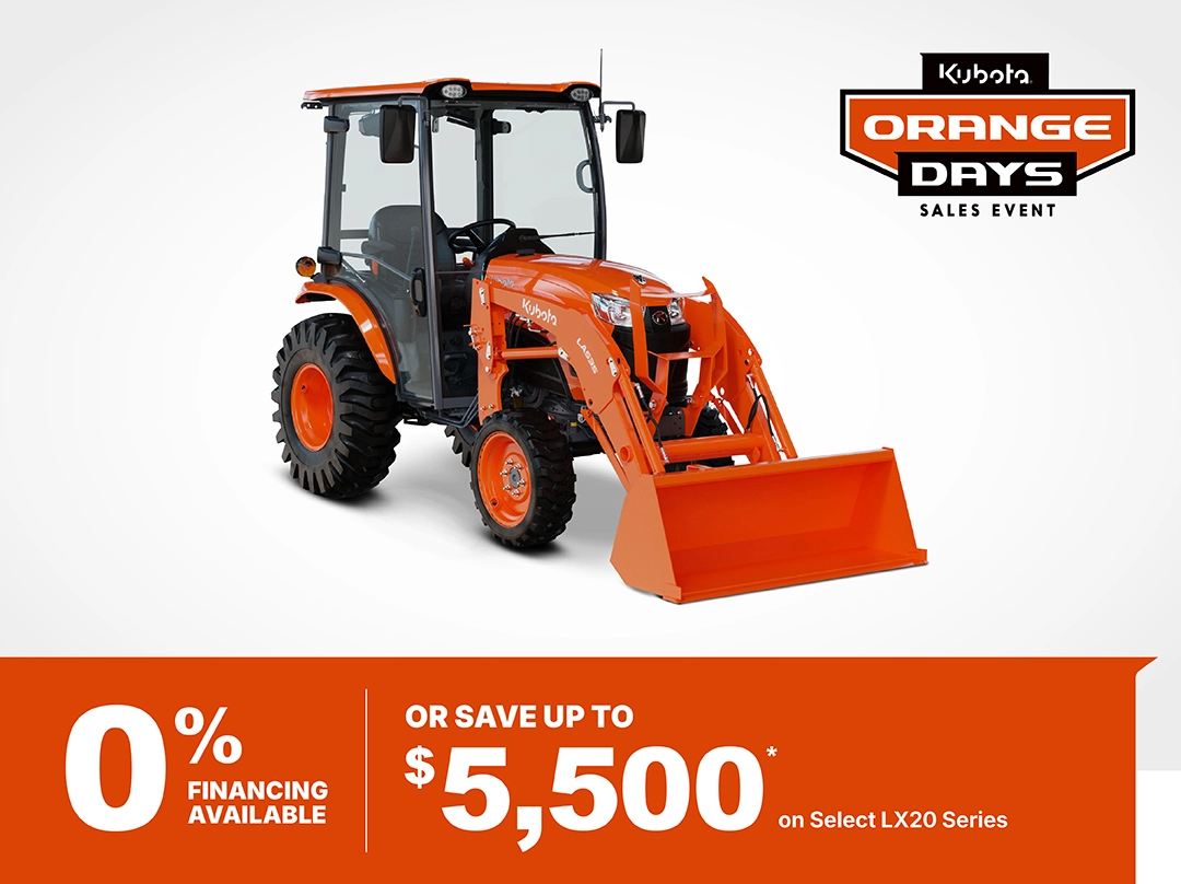 Save on Select LX Series Tractors