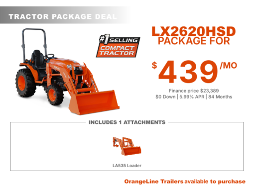 LX2620HSD WITH LA535 – PRICE $23,389 LX2620HSD WITH LA535 – PRICE $23,389